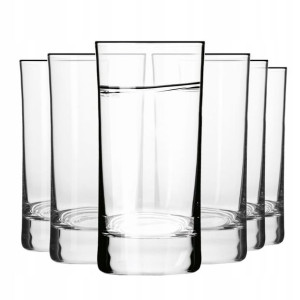 Kieliszki do wódki Shot KROSNO 6szt 40ml proste