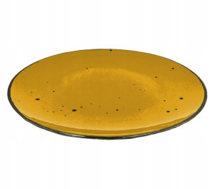 Alumina Bogucice Żółty TALERZ DESEROWY 22cm COTTAGE YELLOW