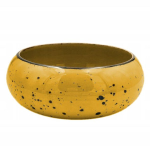 Alumina Bogucice Żółta SALATERKA 16cm ORGANIC COTTAGE YELLOW