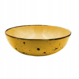 Alumina Bogucice Żółta SALATERKA 16cm COTTAGE YELLOW