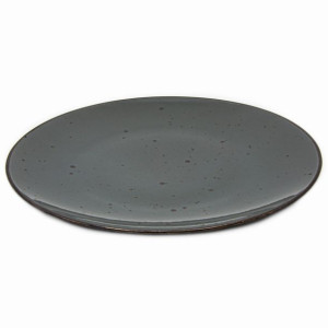 Alumina Bogucice Grafitowy TALERZ DESEROWY 22cm