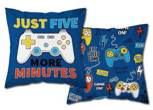Poszewka Pad Gamer PS5 40X40 Świecąca w ciemności