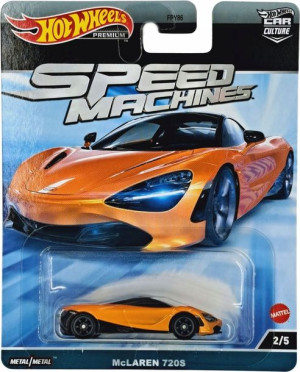 Hot Wheels Premium McLAREN 720S SPEED MACHINES
