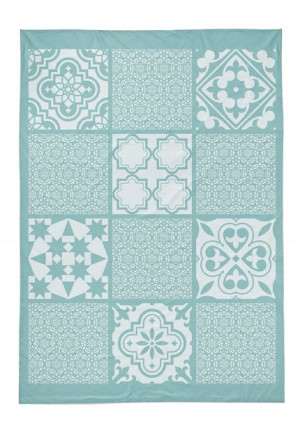 Ścierka Kuchanna Ściereczka  50X70 RETRO  Miętowy
