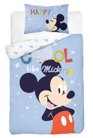 Pościel Niemowlęca Myszka Mickey Do Łóżeczka 100x135
