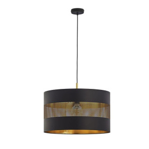 TAGO Czarna Lampa Wisząca Żyrandol