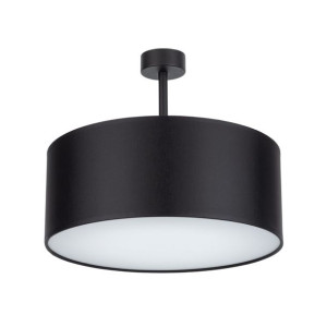 RONDO Czarna Lampa Sufitowa Wisząca Żyrandol
