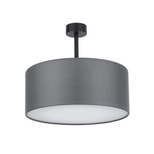 RONDO Szara Lampa Sufitowa Wisząca Żyrandol