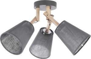 VAIO GRAY Lampa Sufitowa Wisząca Żyrandol