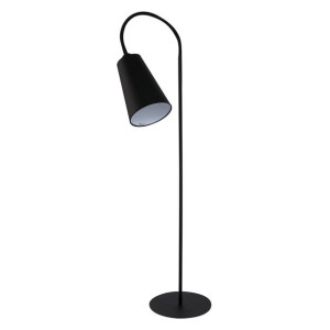 WIRE Czarna Lampa Podłogowa Stojąca