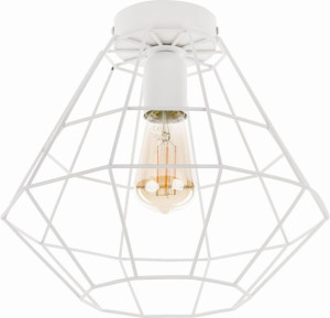 DIAMOND Biała Lampa Sufitowa Wisząca Żyrandol D