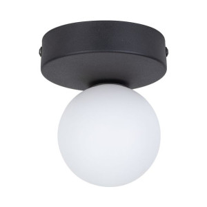 BIANCA Czarna Lampa Sufitowa Wisząca Żyrandol