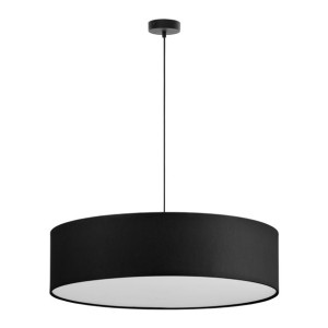 RONDO Czarna Lampa Wisząca Żyrandol