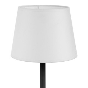 MAJA Czarna Biała Lampka Nocna Lampa Stołowa Biurkowa 1PŁ