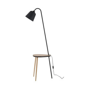 LAMI Czarna Lampa Podłogowa Stojąca
