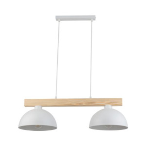 OSLO Biała Lampa Wisząca Żyrandol