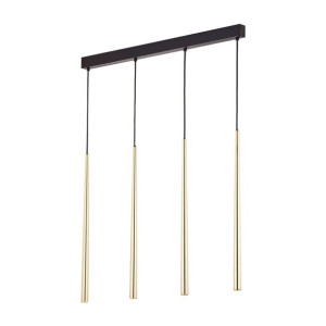 PIANO Złota Lampa Wisząca Żyrandol