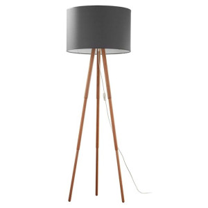 TOKYO Lampa Podłogowa Stojąca SOSNA GRAPHITE