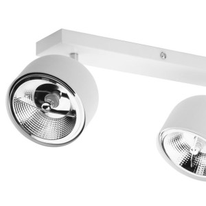 ALTEA Biała Lampa Sufitowa Wisząca Żyrandol + ŻARÓWKI