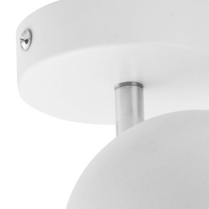 ALTEA Biała Lampa Sufitowa Wisząca Żyrandol + ŻARÓWKA