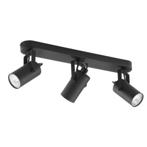 REDO Czarna Lampa Sufitowa Wisząca Żyrandol GU10