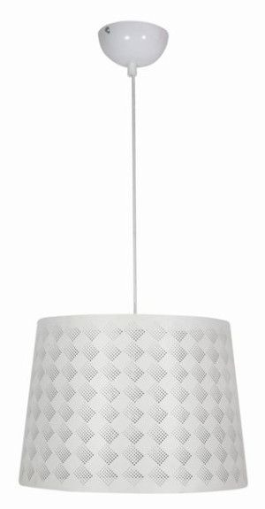 Lampa Wisząca Żyrandol 35 KRATKA E27 Biały