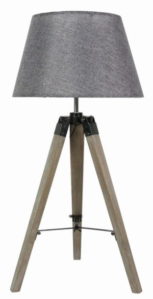 Lampa Gabinetowa na biurko E27 Szary ABAŻUR O TYM SAMYM INDEKSIE