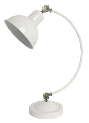 Lampa Gabinetowa na biurko E27 Biały