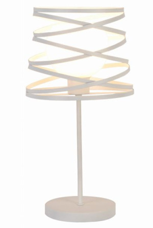 Lampa Stołowa Biurkowa Lampka  Na biurko Biały