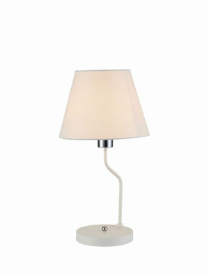 Lampa Stołowa Biurkowa Lampka  Na biurko Biały