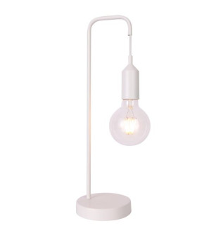 Lampa Stołowa Biurkowa Lampka  Na biurko Biały