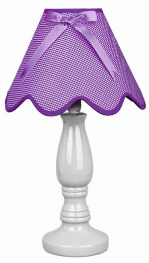 Lampa Gabinetowa na biurko E14 Fiolet