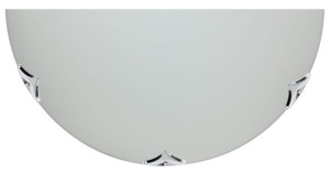 Lampa Sufitowa Żyrandol Plafon 300 Chrom Satyna
