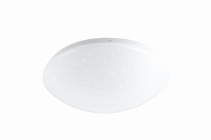 Lampa Sufitowa Żyrandol Plafon LED 26CM Klosz Biały 4000K