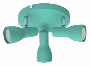 Lampa Sufitowa Żyrandol Plafon E14 MIĘTOWY