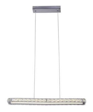 Lampa Wisząca Żyrandol 60CM LED 4000K Chrom
