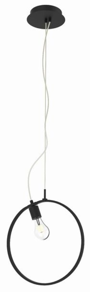 Lampa Wisząca Żyrandol 35 E27 LED LED Czarny 4000K