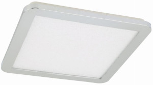 Lampa Sufitowa Żyrandol Plafon LED IP44 Chrom GRA A 3000K