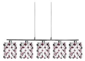 Lampa Wisząca Żyrandol G9 BURGUND