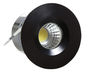 LED Czarny Oczko sufitowe Lampa Sufitowa Żyrandol Hermetyczna IP65 odporna