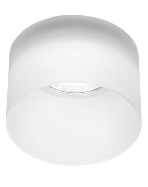 Lampa Sufitowa Żyrandol Tuba GU10 MROŻONY ŚR. 8 CM