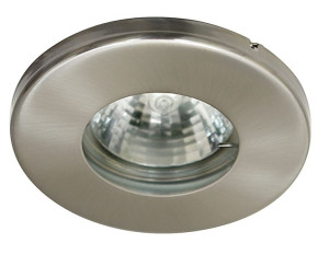 Satyna Nikiel Oczko sufitowe Lampa Sufitowa Żyrandol Hermetyczna IP65 odpor