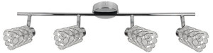 Lampa Sufitowa Żyrandol Listwa G9 Chrom