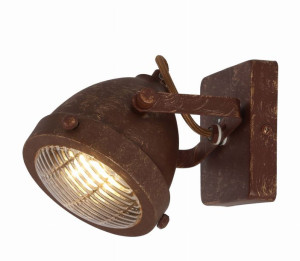 Lampa Kinkiet GU10 Rdza