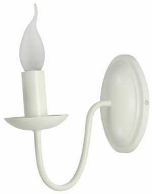 Lampa Kinkiet E14 Kremowy