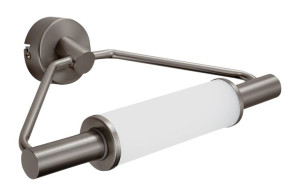 Lampa Kinkiet ŁAZIENKOWY G9 Satyna Nikiel