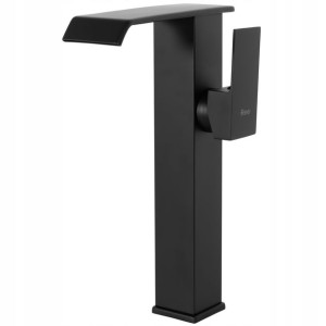 Bateria Umywalkowa Kent Czarna Black Wysoka - Rea