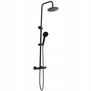Zestaw Prysznicowy Calani Dayton Black Mat