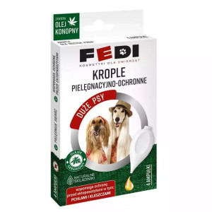 Krople na pchły i kleszcze dla dużych psów