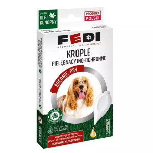 Krople na pchły i kleszcze dla średnich psów